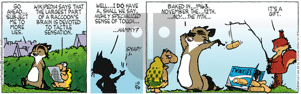 Over the Hedge on Friday October 30, 2015 Comic Strip