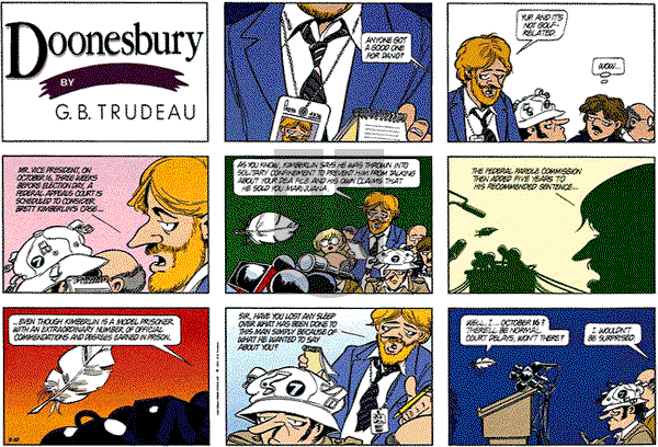 Doonesbury on Sunday May 10, 1992 Comic Strip