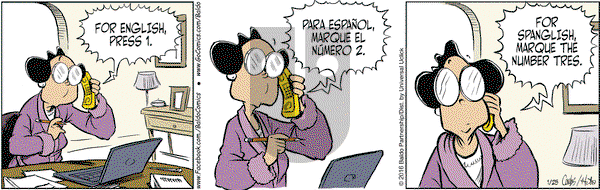 Baldo on Monday January 25, 2016 Comic Strip