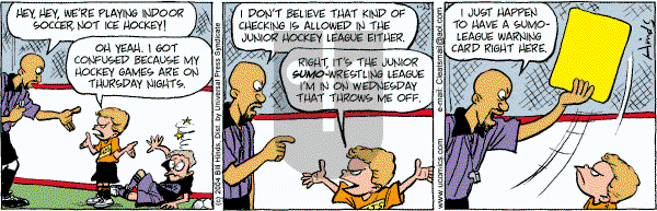 Cleats - Friday January 23, 2004 Comic Strip