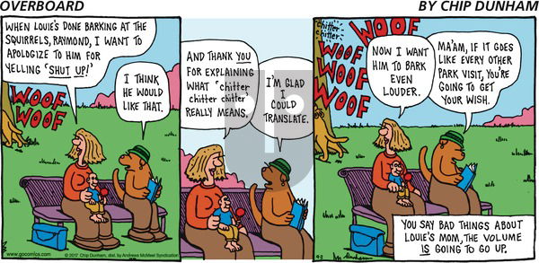 Overboard on Sunday September 3, 2017 Comic Strip
