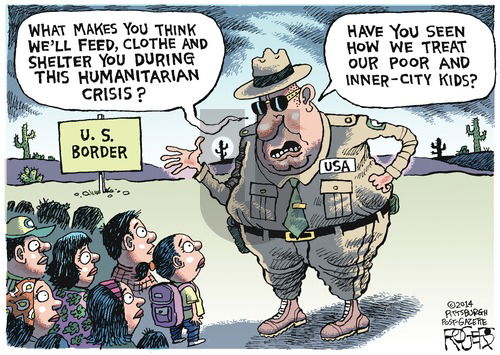 Rob Rogers on Sunday July 13, 2014 Comic Strip