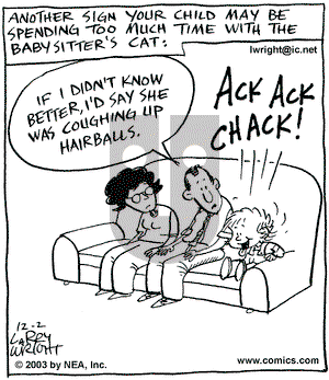 Kit 'N' Carlyle on Tuesday December 2, 2003 Comic Strip