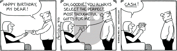 The Born Loser on Saturday October 28, 2006 Comic Strip