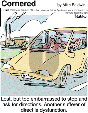 Cornered on Thursday December 29, 2005 Comic Strip