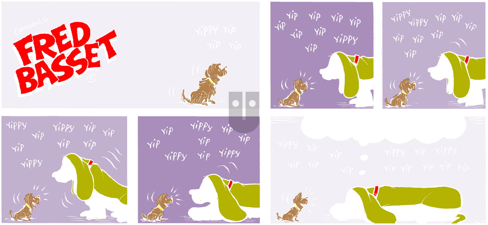 Fred Basset on Sunday November 16, 2014 Comic Strip