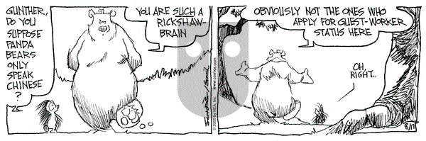The Grizzwells on Thursday August 17, 2006 Comic Strip