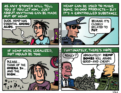 Ted Rall on Monday May 16, 2011 Comic Strip