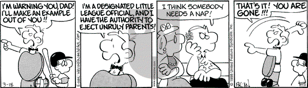 Drabble on Wednesday March 18, 1998 Comic Strip