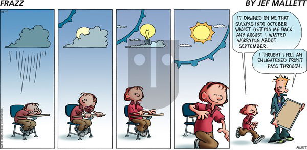 Frazz on Sunday October 4, 2015 Comic Strip