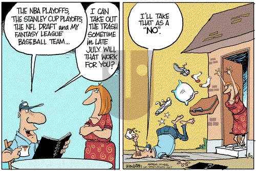Win, Lose, Drew on Thursday April 20, 2017 Comic Strip