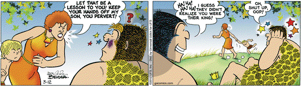 Alley Oop on Monday March 12, 2012 Comic Strip
