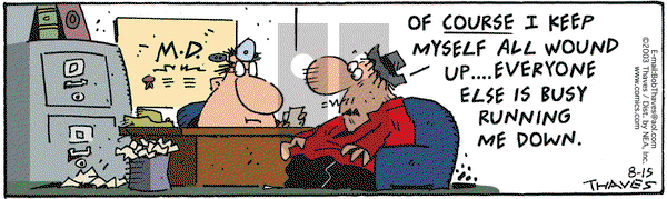 Frank and Ernest on Friday August 15, 2003 Comic Strip