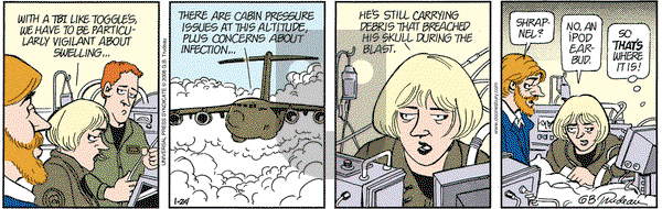 Doonesbury on Thursday January 24, 2008 Comic Strip
