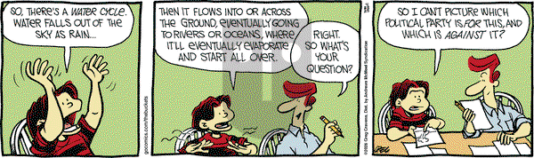 The Buckets on Wednesday April 23, 2025 Comic Strip