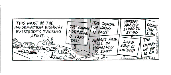 Frank and Ernest on Tuesday July 26, 1994 Comic Strip