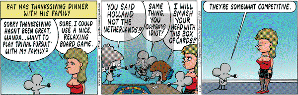 Pearls Before Swine on Tuesday November 26, 2013 Comic Strip