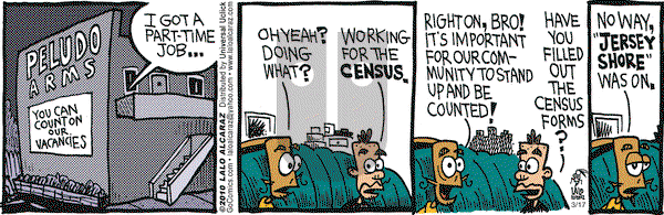 La Cucaracha on Wednesday March 17, 2010 Comic Strip