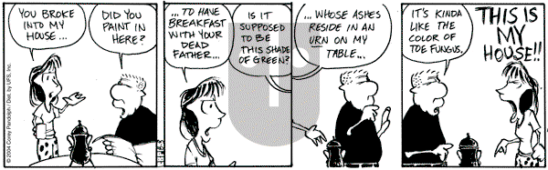 Barkeater Lake on Tuesday March 6, 2012 Comic Strip