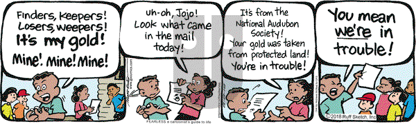 JumpStart on Wednesday August 8, 2018 Comic Strip