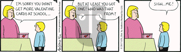 The Born Loser on Tuesday February 14, 2017 Comic Strip