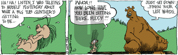 The Grizzwells on Monday February 23, 2009 Comic Strip