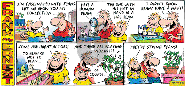 Frank and Ernest on Sunday May 31, 2009 Comic Strip