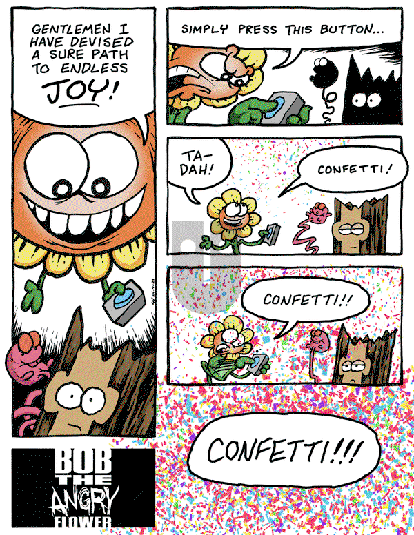 Bob the Angry Flower on Monday September 30, 2024 Comic Strip