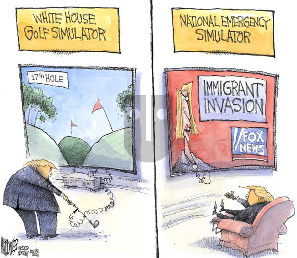 Matt Davies on Sunday February 17, 2019 Comic Strip