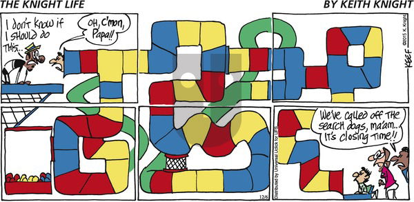 The Knight Life on Sunday December 6, 2015 Comic Strip