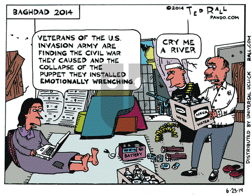 Ted Rall on Monday June 23, 2014 Comic Strip