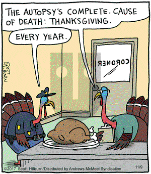 The Argyle Sweater on Thursday November 9, 2017 Comic Strip