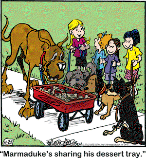 Marmaduke on Friday November 29, 2013 Comic Strip
