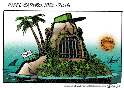 Henry Payne on Monday November 28, 2016 Comic Strip