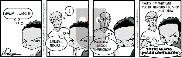 The Boondocks on Monday March 12, 2007 Comic Strip