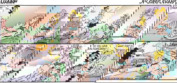 Luann on Sunday August 31, 1997 Comic Strip
