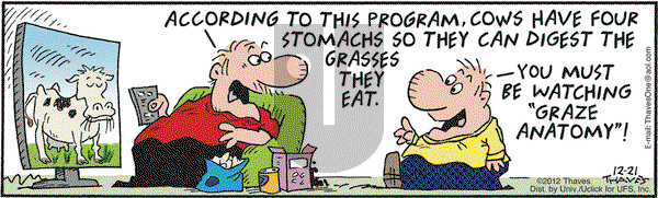 Frank and Ernest on Friday December 21, 2012 Comic Strip