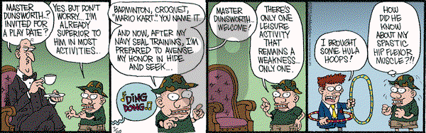 Monty on Thursday July 30, 2015 Comic Strip