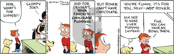 Red and Rover on Wednesday July 1, 2020 Comic Strip