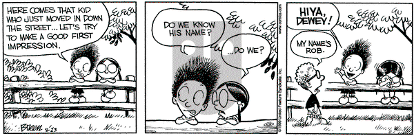 Grand Avenue on Monday August 23, 1999 Comic Strip
