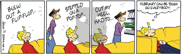 Arlo and Janis on Tuesday February 8, 2005 Comic Strip