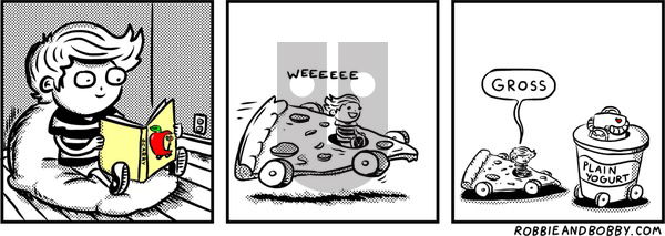 Robbie and Bobby on Tuesday July 15, 2025 Comic Strip