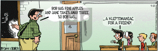 Grand Avenue on Wednesday September 22, 2010 Comic Strip