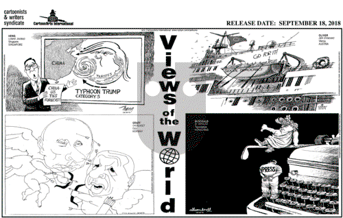 Views of the World on Tuesday September 18, 2018 Comic Strip