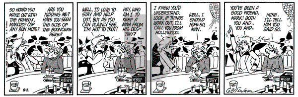 Doonesbury - Wednesday August 2, 1978 Comic Strip