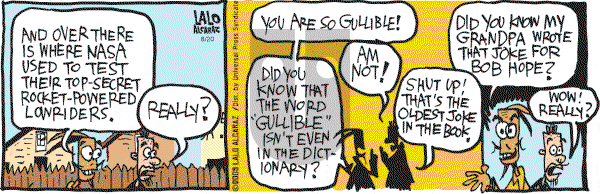 La Cucaracha on Saturday August 20, 2005 Comic Strip