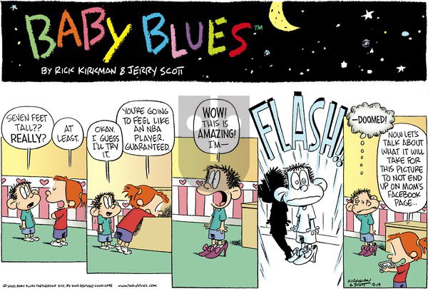 Baby Blues on Sunday September 19, 2010 Comic Strip
