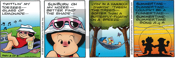 Nancy on Thursday August 21, 2008 Comic Strip