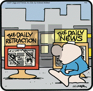 Ziggy on Saturday April 3, 2021 Comic Strip