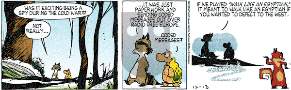 Over the Hedge on Saturday December 13, 2025 Comic Strip
